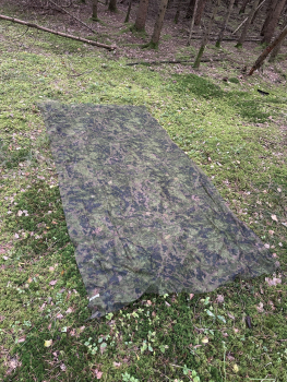 Preview: AB Utility Mesh Fabric IR Skarpo 140 x 280 cm M05 Woodland