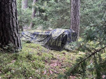 AB Utility Mesh Fabric IR Skarpo 140 x 280 cm M84 Woodland