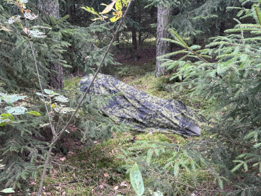 AB Utility Mesh Fabric IR Skarpo 140 x 280 cm M84 Woodland