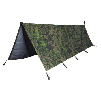 M05 Woodland Mehrzweckplane Tarp Spezialkräfte mit IRR Beschichtung 280 x 300 cm