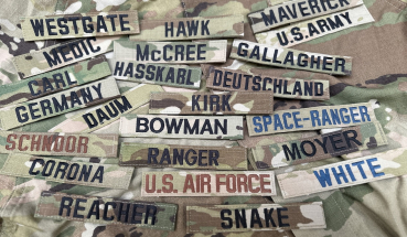 Preview: US Army Uniform Nametape MultiCam™ mit VELCRO Klettverschluß