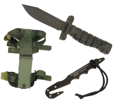 ONTARIO US Airforce ASEK AIRCREW SURVIVAL EGRESS OLIV