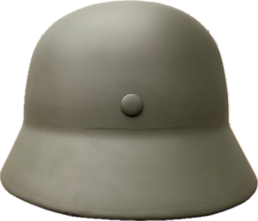 Wehrmacht WH Stahlhelm M35 (Repro) WW II Oliv