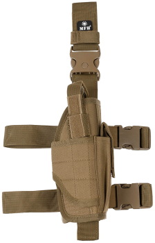 Pistolenbeinholster rechts coyote