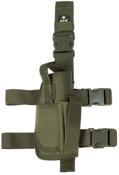 Pistolenbeinholster rechts Oliv