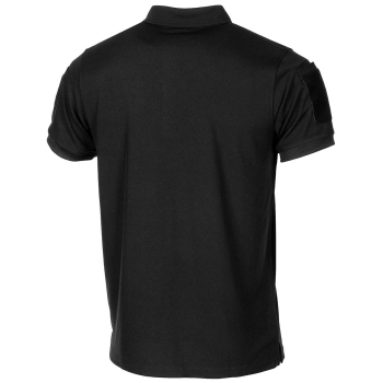 Preview: Poloshirt Tactical Coolmax schwarz