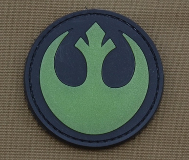 REBEL STAR WARS PVC Velcro patch