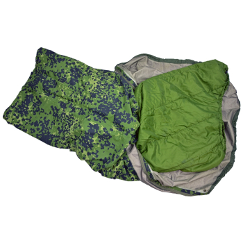 Danish Army HMAK Schlafsack M98 mit Überzug M84 camouflage