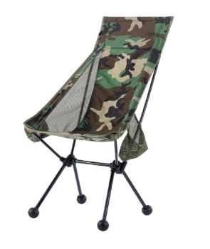 HELIKON TEX TRAVELER Enlarged Lightweight Chair US Woodland Camouflage