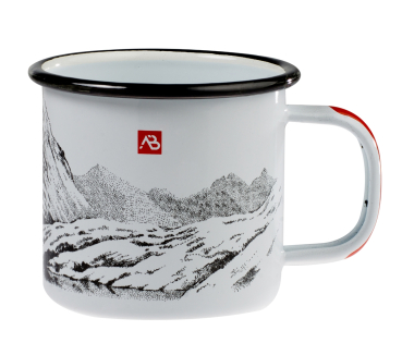 Emaille Outdoor Tasse 450 ml