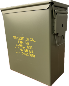 Preview: US AMMO BOX STEEL M9 CAL.50 LARGE