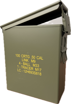 US AMMO BOX STEEL M9 CAL.50 LARGE
