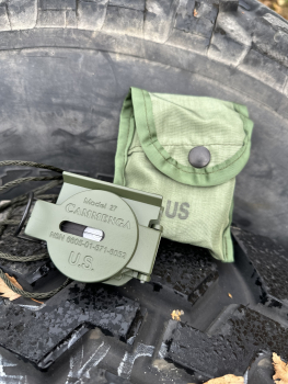 US Army Cammenga Phosphorescent Lensatic Compass