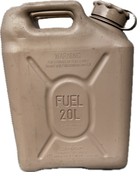 4 US Army 20L Fuel Can Kraftstoffkanister