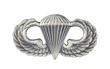 US Army Fallschirmspringer Metall Abzeichen