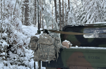 US Army Schneeschuhe mit Bindung NOS