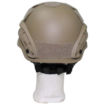 MICH 2002 Helm mit NVG-Mount und Siderails coyote tan