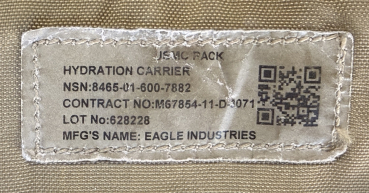 Preview: USMC Hydration Carrier Trinkrucksack Eagle Industries