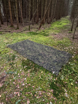 Preview: AB Utility Mesh Fabric IR Skarpo 140 x 140 cm M05 Woodland