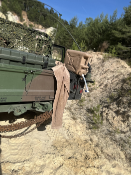 US Army Scepter Military Water Can (MWC) 20L Sand