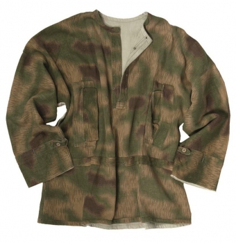 Deutsche Wehrmacht WH WK2 Schlupfhemd Sumpftarn Original Gewebe