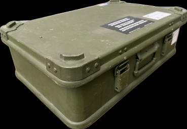 Zarges Alukiste NL K470 Resuscitator Transportkiste oliv