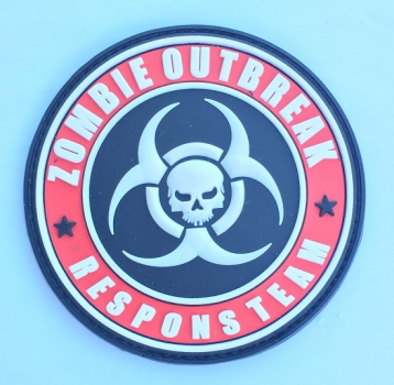 ZOMBIE OUTBREAK RESPONS TEAM PVC Velcro patch