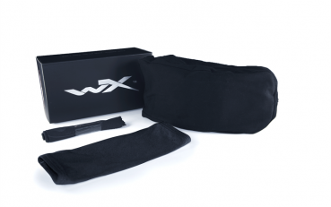 Wiley X Spear Schutzbrille Black Smoke/Clear