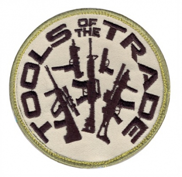 TOOLS OF THE TRADE PATCH WITH HOOK BACK