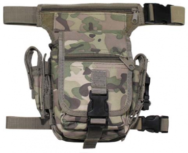 Hip Bag operation-camo mit Bein- und Gürtelbefestigung