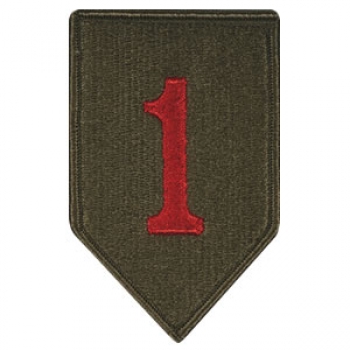 1st Infantry Division "BIG RED ONE" patch