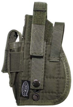 Pistolenbeinholster Molle oliv