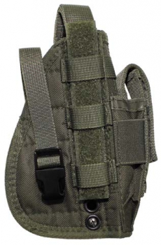 Pistolenbeinholster Molle oliv
