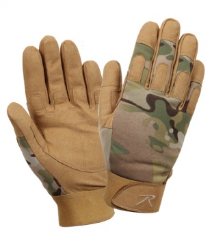 LIGHTWEIGHT ALL PURPOSE DUTY GLOVES MULTICAM