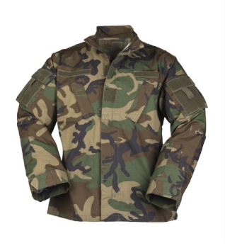 US ACU Feldjacke woodland camouflage