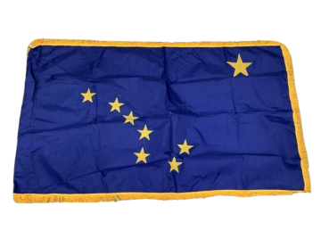 US Army ARNG Bundesstaat ALASKA Paradeflagge