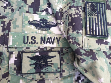 Preview: US NAVY Seal Badge AOR2