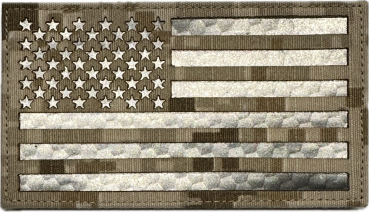 AOR1 US Flag Forward IR Velcro patch