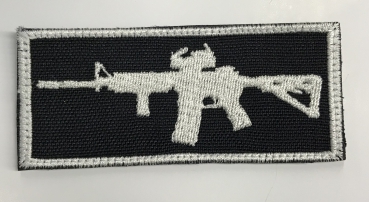 AR15 Velcro patch black