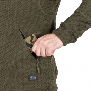 Helikon-Tex ALPHA TACTICAL Jacket Grid Fleece Navy Blue