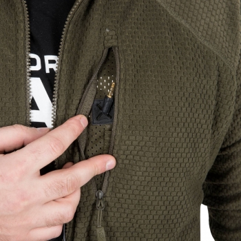 Helikon-Tex ALPHA TACTICAL Jacket Grid Fleece Navy Blue