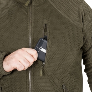 Helikon-Tex ALPHA TACTICAL Jacket Grid Fleece Navy Blue