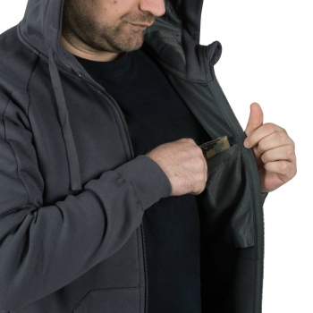 Helikon Tex Urban Tactical Hoodie Lite (FullZip)® Black