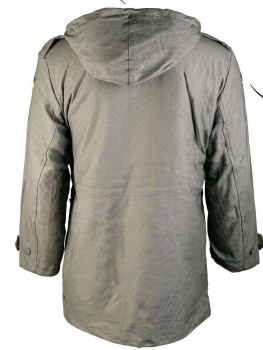BW Parka mit Futter Steingrau Oliv