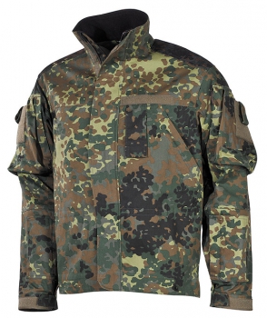 BW Kampfjacke Einsatz/Übung kurz flecktarn