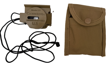 US Army Cammenga Phosphorescent Lensatic Compass Coyote