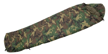 Carinthia Schlafsack Tropen US Woodland Camouflage