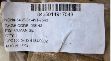 US Army Genuine Issue Dcu Molle II Pistolman Set Taschen Set 3 color Desert Camo