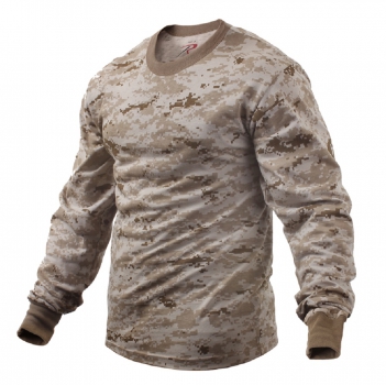 US Desert Digital Camouflage LONG SLEEVE SHIRT