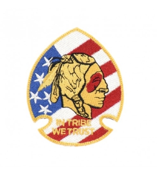 Devgru Red Squadron Indian IN TRIBE WE TRUST Klett patch